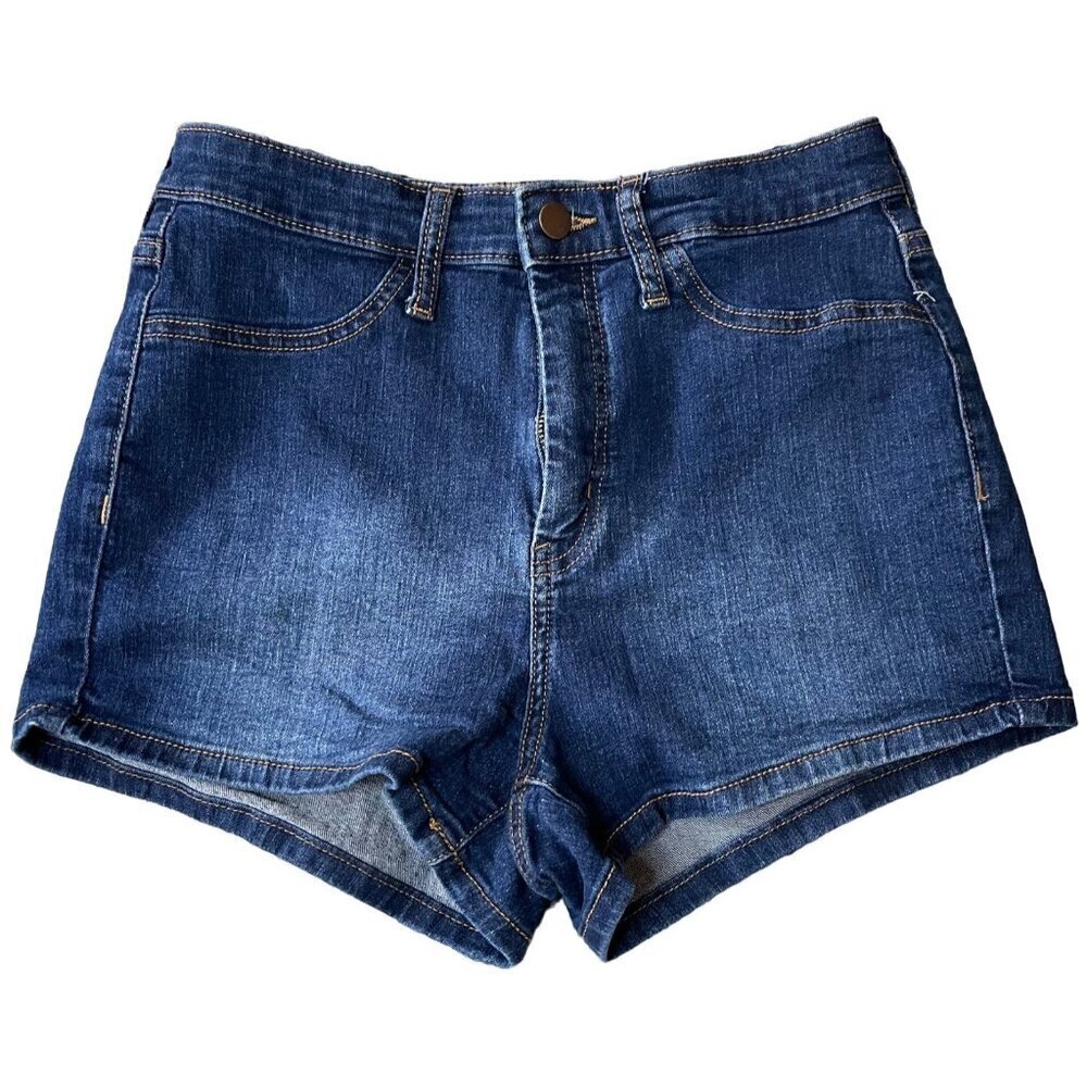 Wild Fable Dark Wash 'Hi Rise Short' Jean‎ Shorts Womens 8/29R